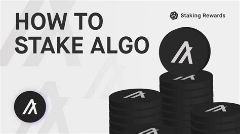 algorand staking rewards|How to stake Algorand (ALGO) .